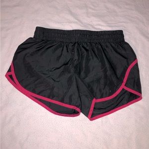 Grey and Pink Running Shorts